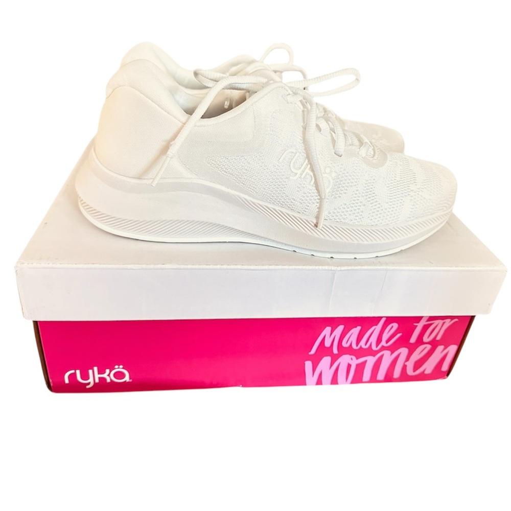 Ryka White Athletic Sneakers - Picture 3 of 4